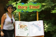 Interação para as crianças conhecerem os animais e histórias sobre cada espécie....